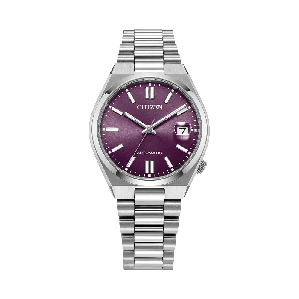 Tsuyosa Automatic 37Mm - Purple On Bracelet 1