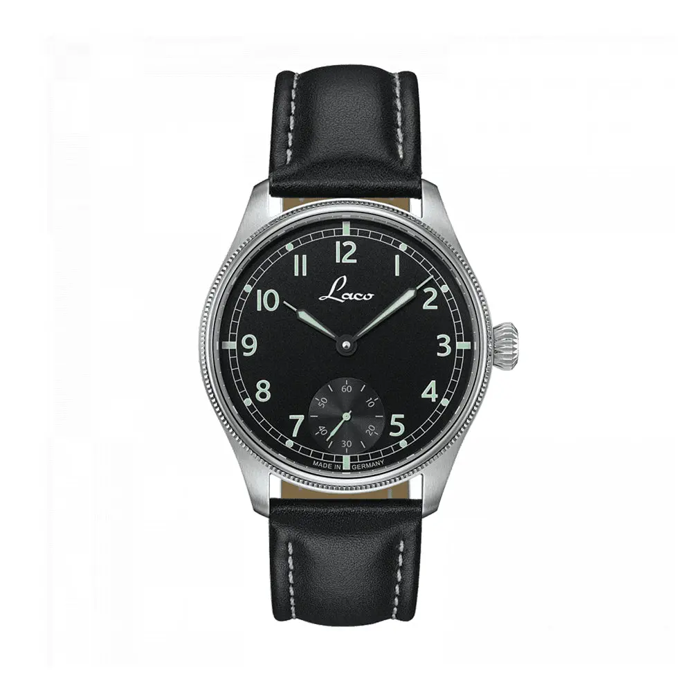 Navy Bremerhaven Handwinding 42.5Mm - Black On Leather Strap 1