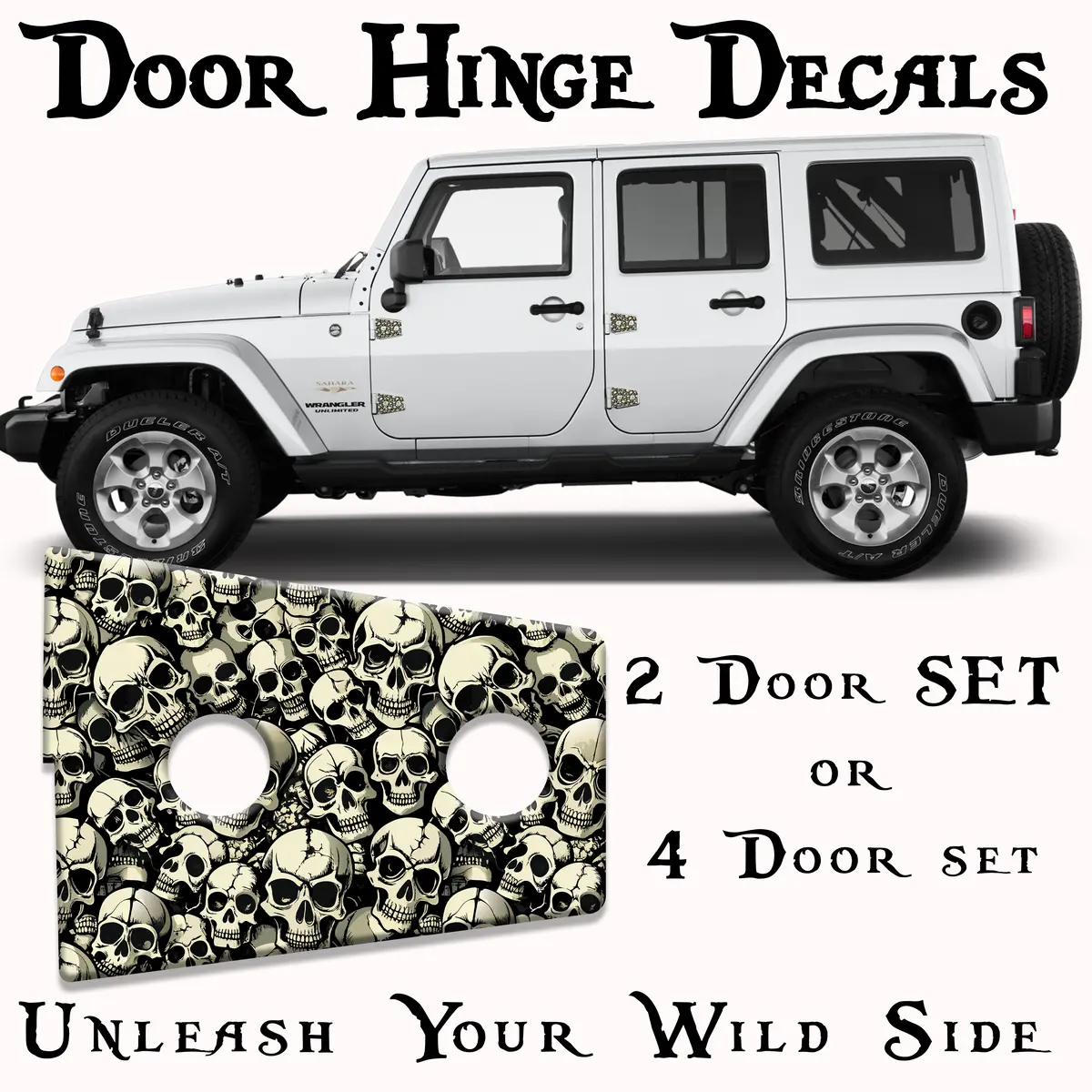 Jk Skulls Door Hinge Decal 5 1