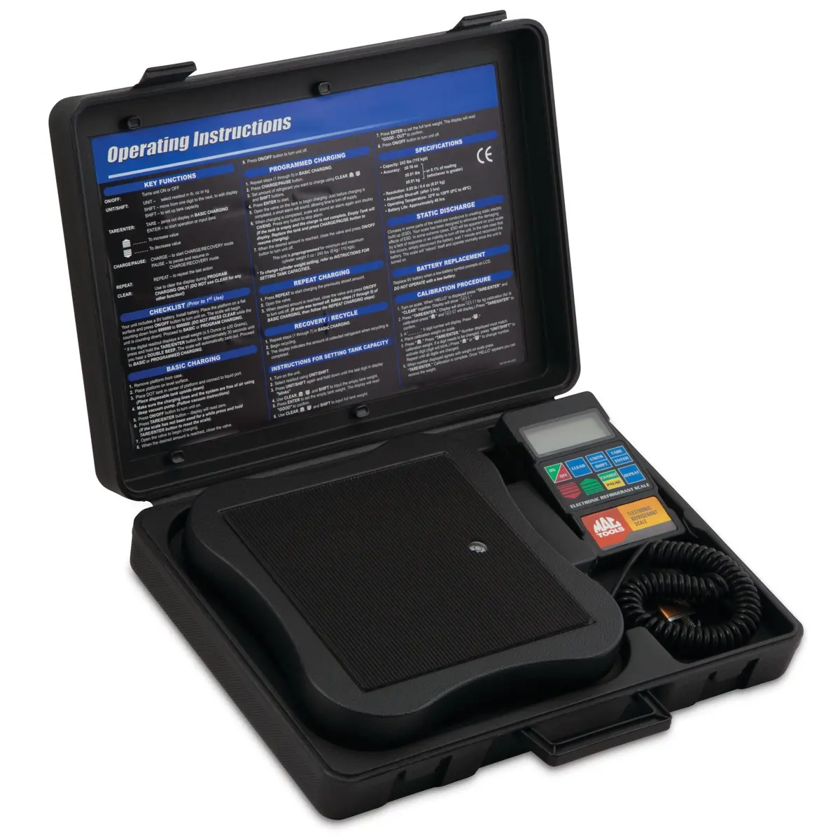 Electronic Refrigerant Charging Scale 1