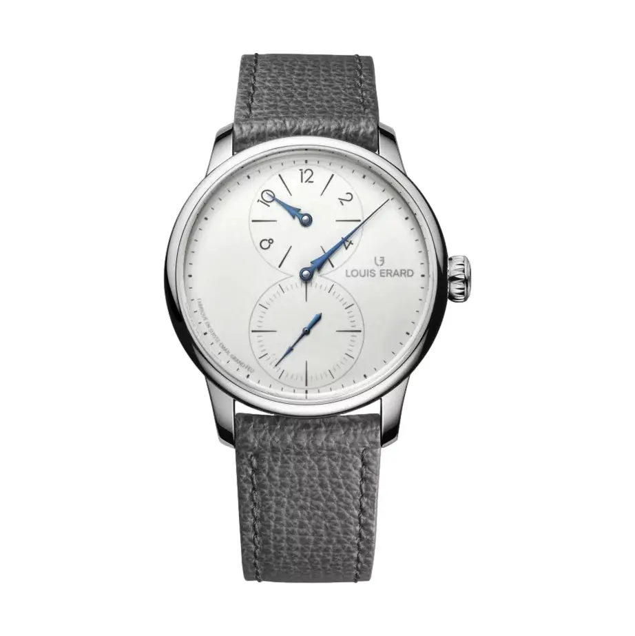 Excellence Le Regulateur Grand Feu Enamel 39Mm - White On Leather Strap 1