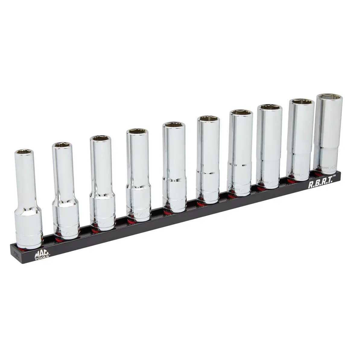 10-Pc. 1/2" Drive Deep Metric R.B.R.T.™ Socket Set 1