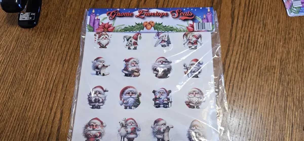 Gnome Envelope Seals 1
