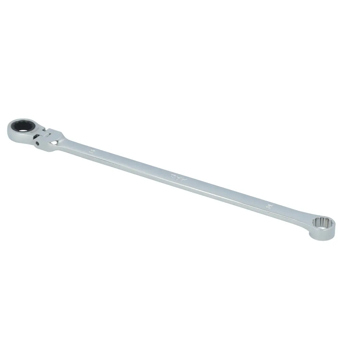14Mm Xl Double Box Flex Head Ratcheting Wrench - 12 Pt. 1