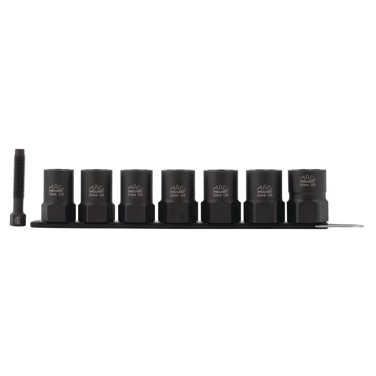 7-Pc 1/2" Drive R.B.R.T™ Metric Impact Foreign Object Removal (For) Extractor Socket Set 1