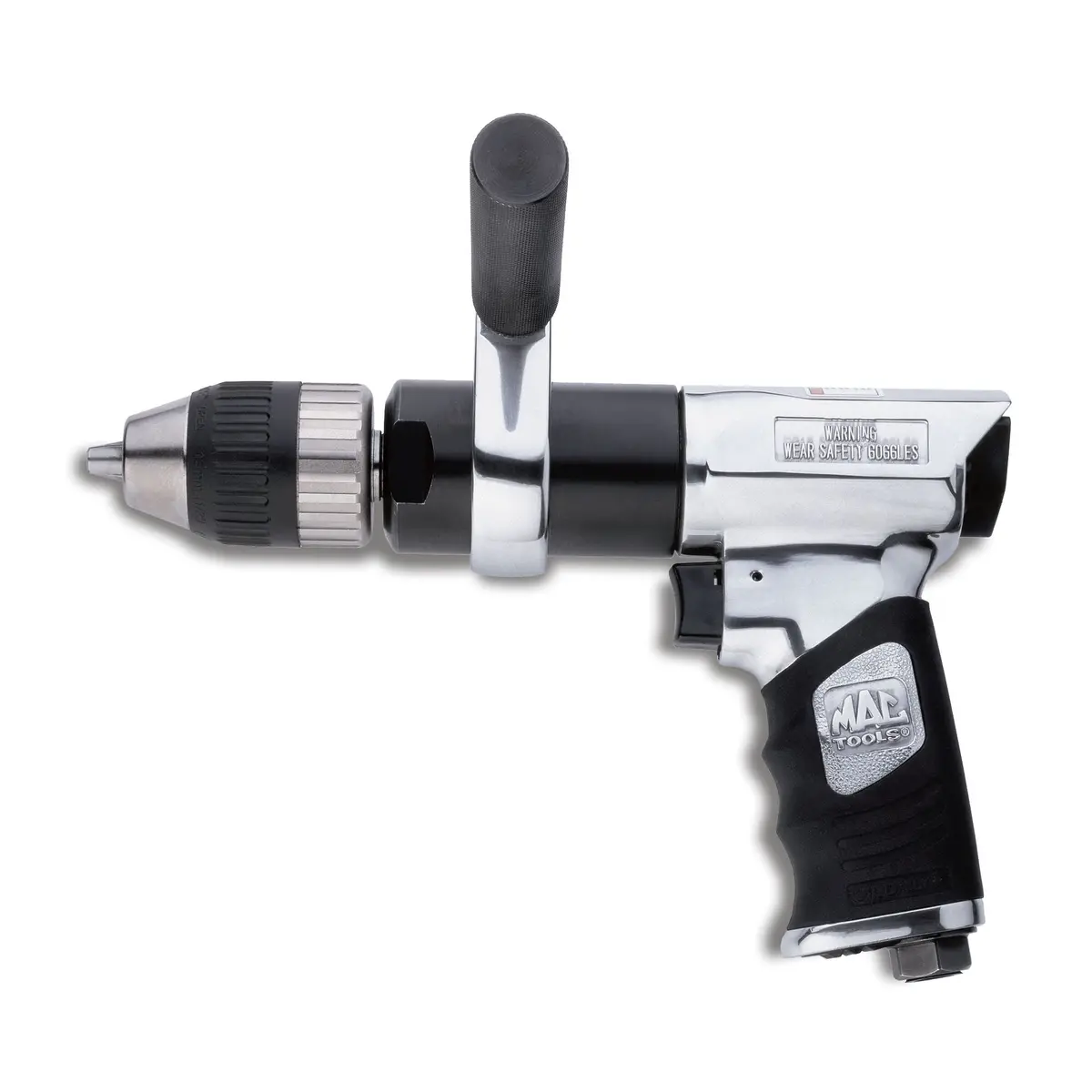 1/2" Reversible Aluminum Keyless-Chuck Air Drill 1