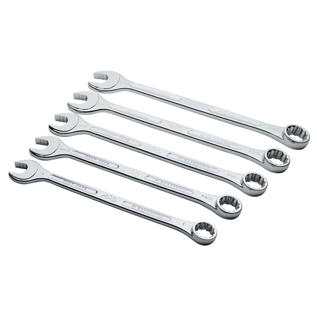 5-Pc. Sae R.B.R.T.™ Combination Wrench Set – 12 Pt. 1