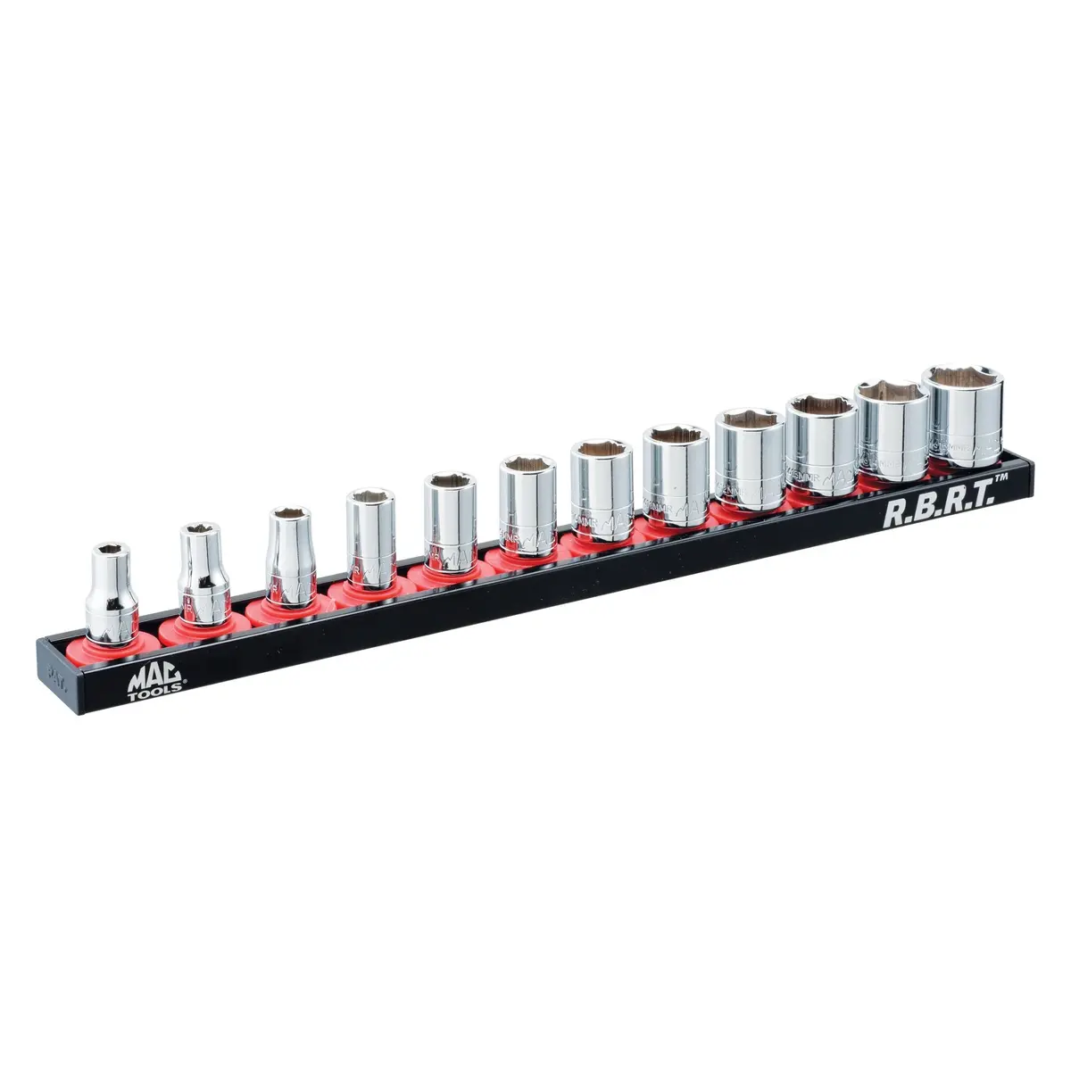 12-Pc. 1/4" Drive Standard Metric R.B.R.T.™ Socket Set 1