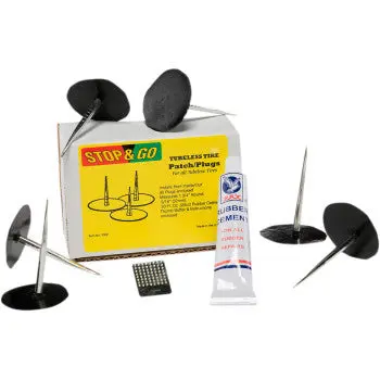 Stop & Go International Tire Repair Patches, Plugs And Rubber Cement 1