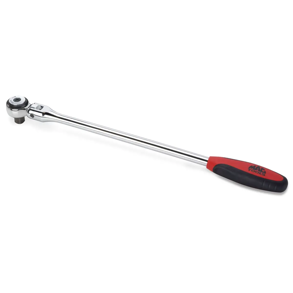 1/2" Drive Bi-Material Round-Head Flex Ratchet - 16" 1