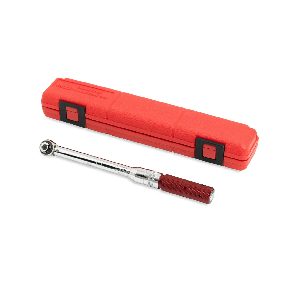 1/4" Drive Round-Head Micro-Adjustable Torque Wrench 30-200 In-Lbs. 1