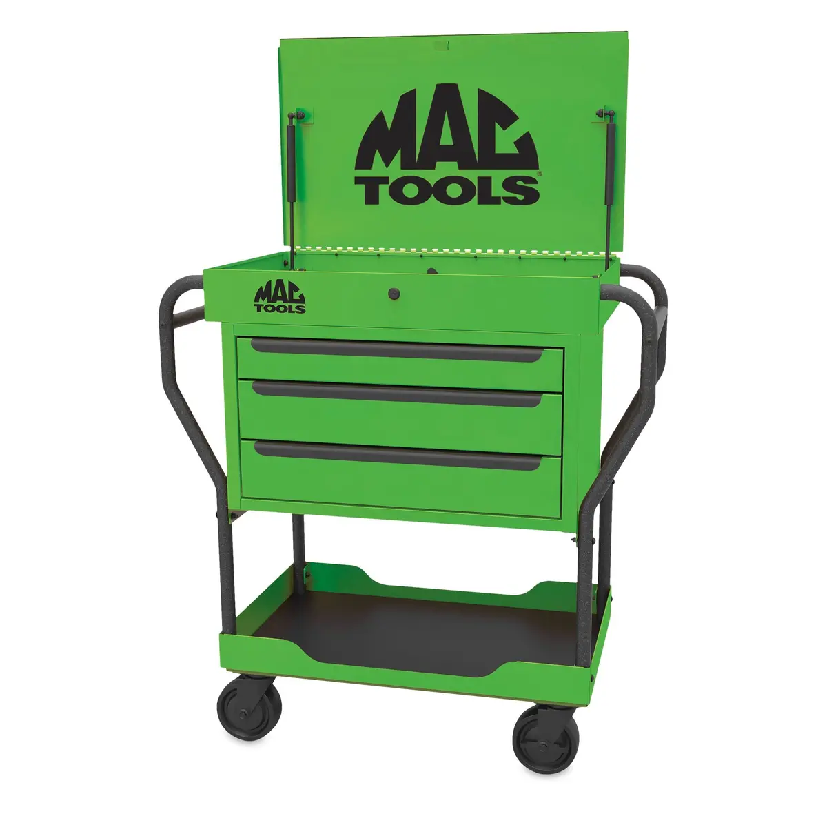 3-Drawer Utility Cart - Lime Green 1