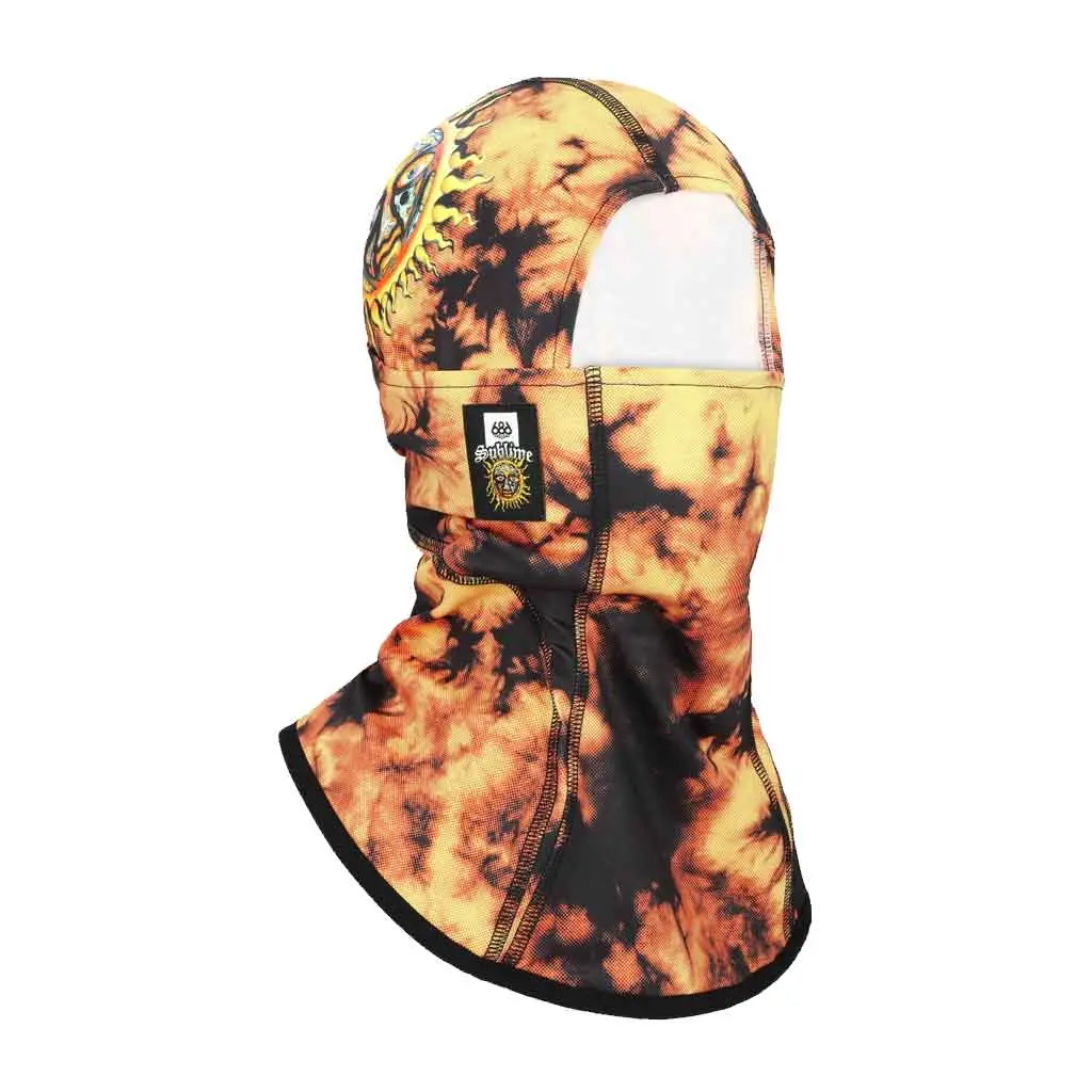 686 X Sublime 25/26 Alpha Hinged Balaclava - Sublime Tiedye 1