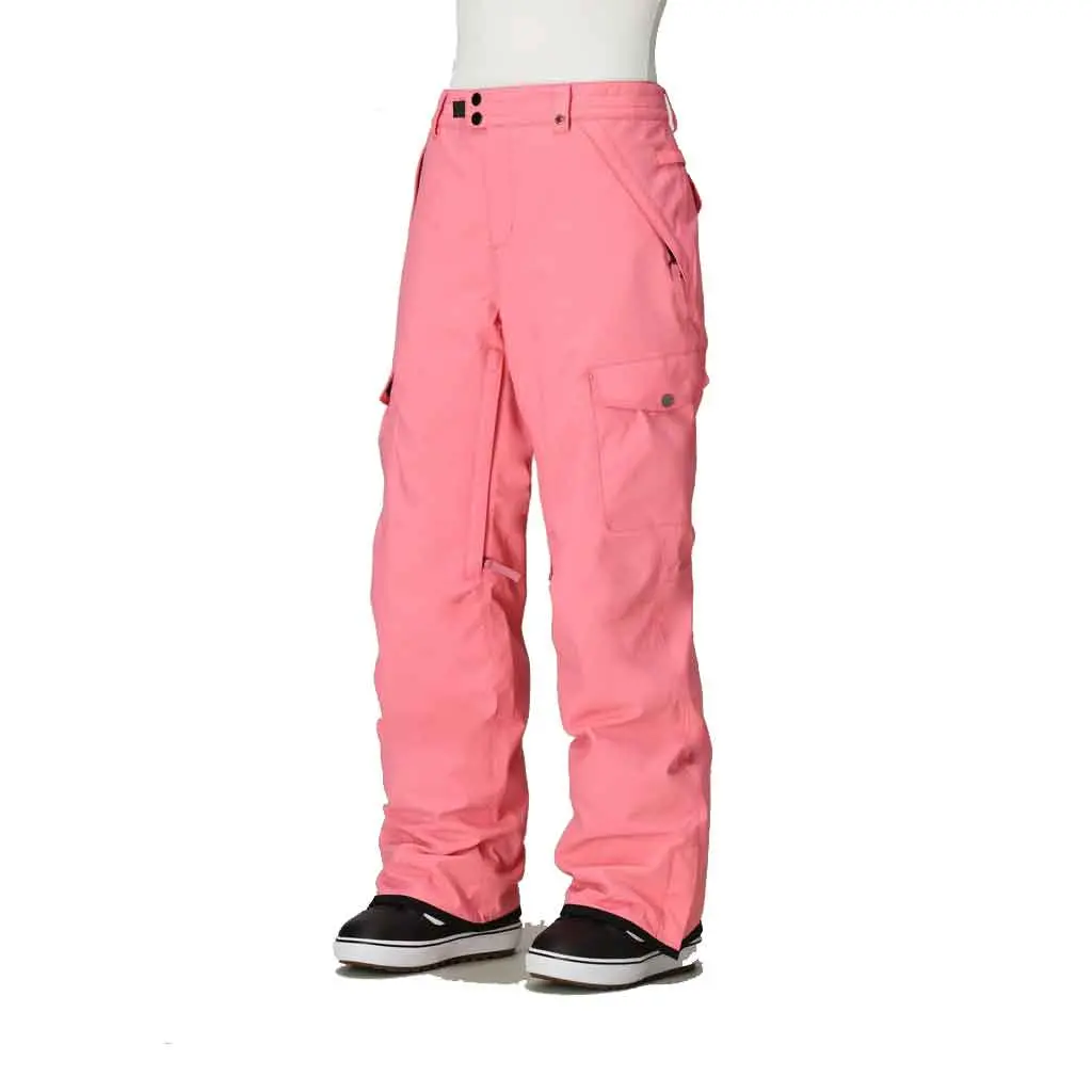 686 25/26 Women's Aura Insualted Cargo Pants - Geranium Pink 1