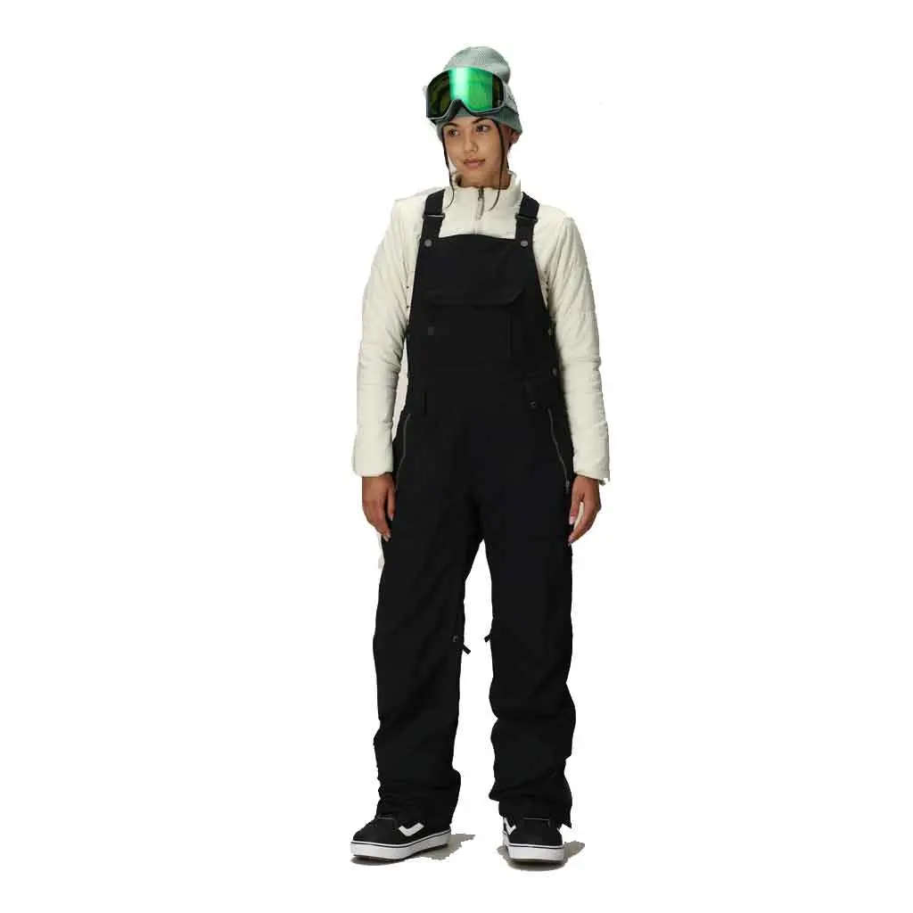 686 25/26 Women's Black Magic Insulated Bib - Black 1