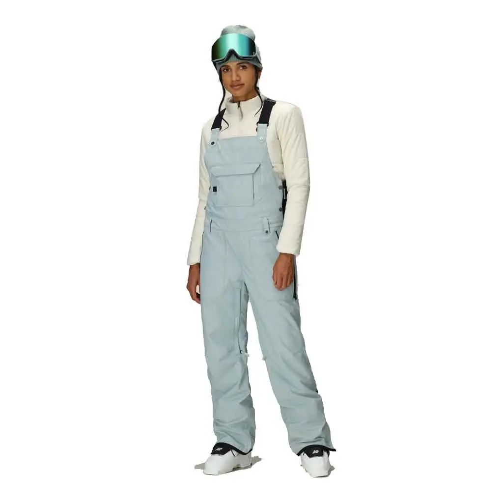 686 25/26 Women's Black Magic Insulated Bib - Dusty Marine 1