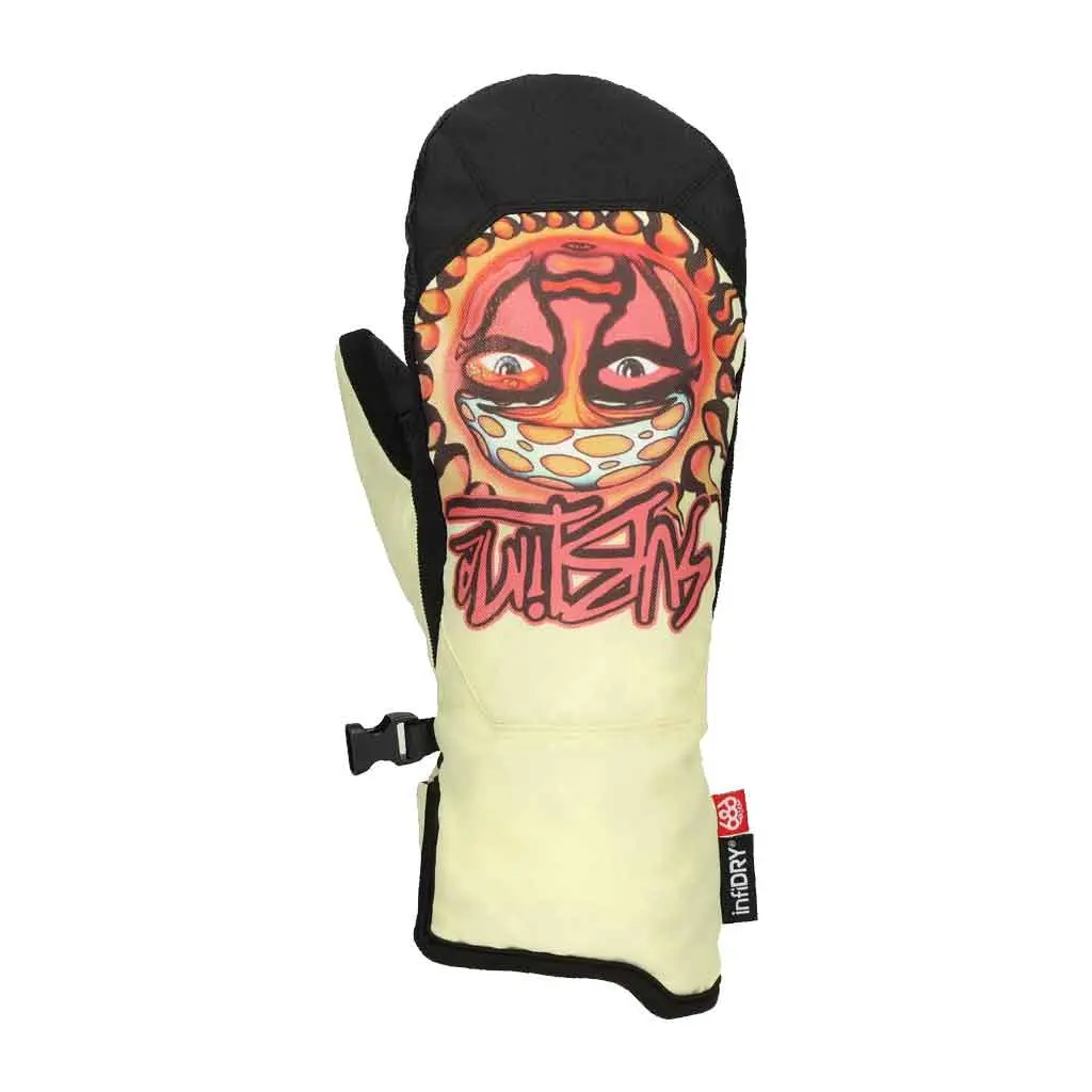 686 X Sublime 25/26 Women's Revel Mitt - Sublime Yellow Tie Dye 1