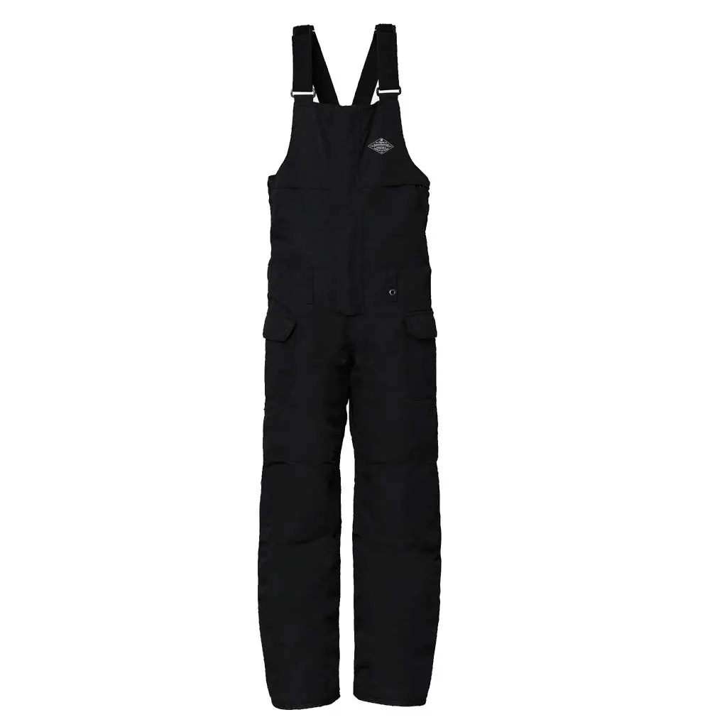 686 23/24 Boy's Frontier Insulated Bib - Black 1