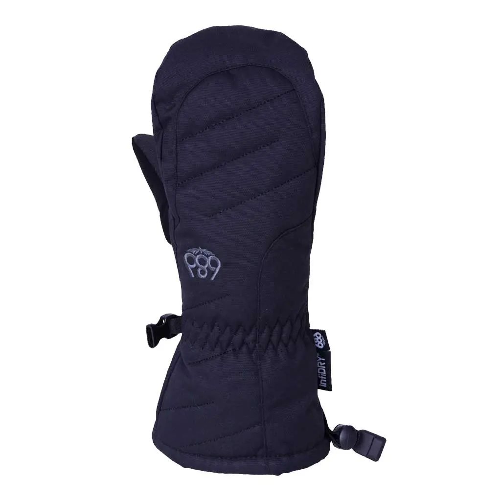 686 23/24 Youth Heat Insulated Mitt - Black 1