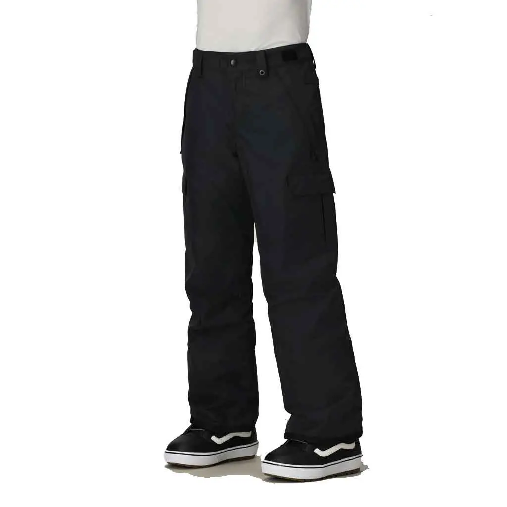 686 25/26 Boy's Infinity Cargo Insulated Pants - Black 1