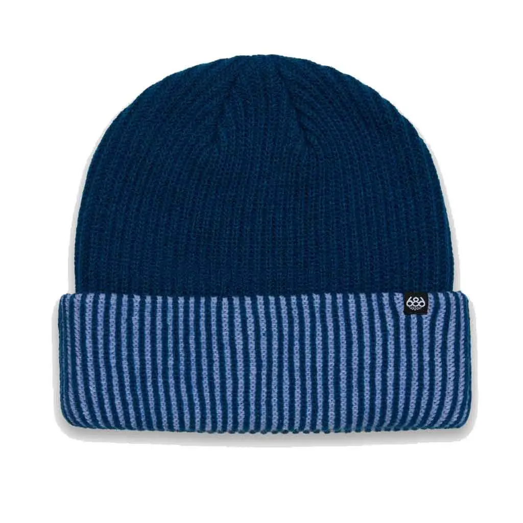686 24/25 Cord Cuff Beanie - Moroccan Blue 1