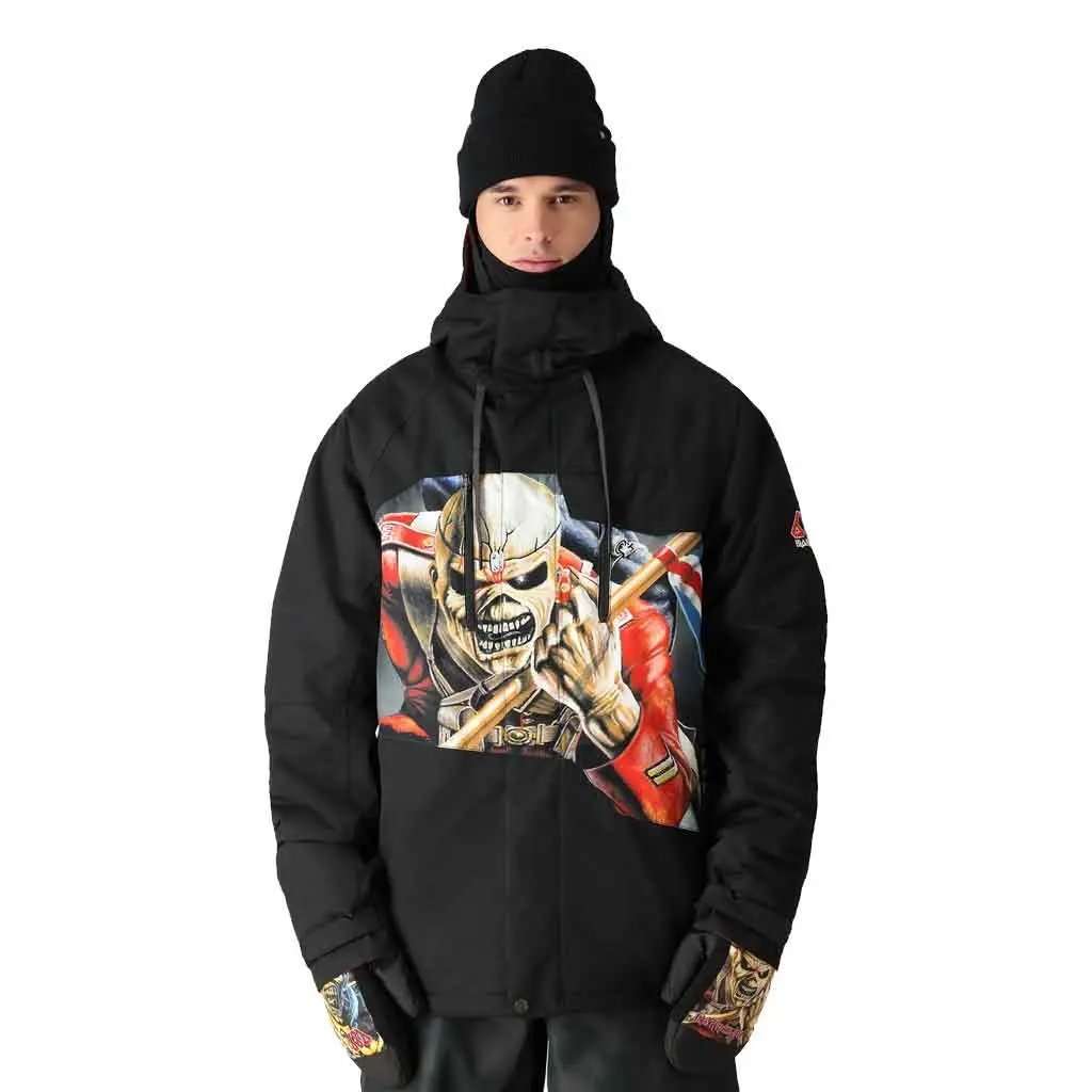 686 X Iron Maiden 24/25 Geo Insulated Jacket - Iron Maiden Trooper 1