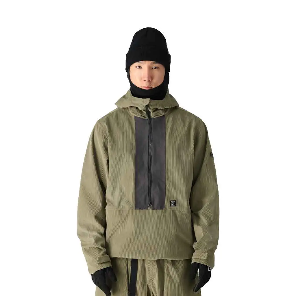 686 24/25 Ghost 2.5L Anorak - Sage Corduroy Colorblock 1