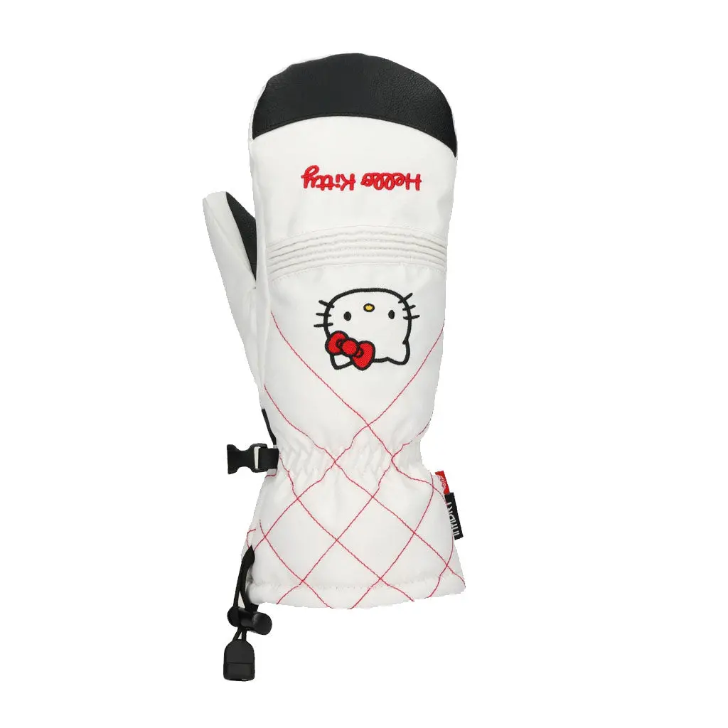 686 X Sanrio 25/26 Women's Jubilee Mitt - Hello Kitty White 1
