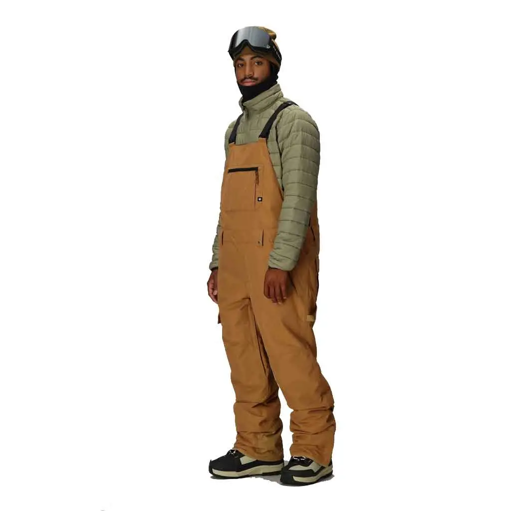 686 25/26 Hot Lap Insulated Bib - Caramel Ripstop 1