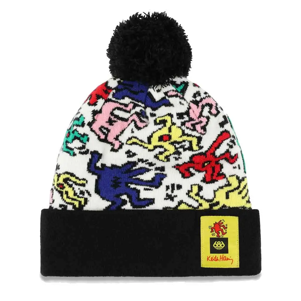 686 X Keith Haring 24/25 Keith Haring Beanie - Multi 1