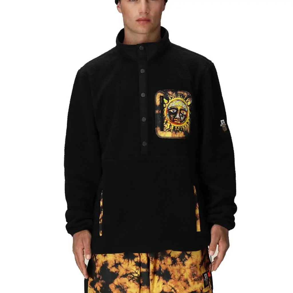 686 X Sublime 25/26 Tioga Flc Fleece Pullover - Sublime Black 1