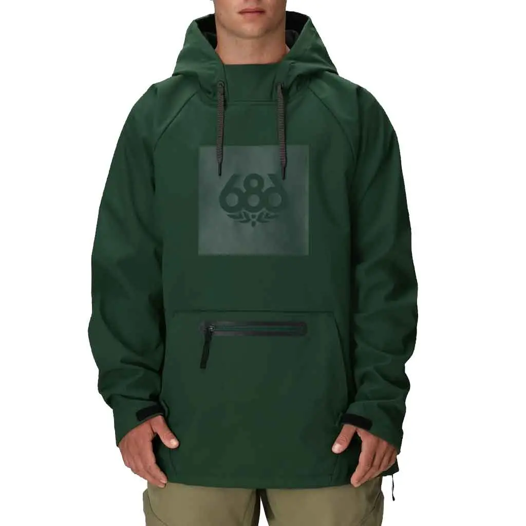 686 25/26 Waterproof Hoody - Moss Green 1