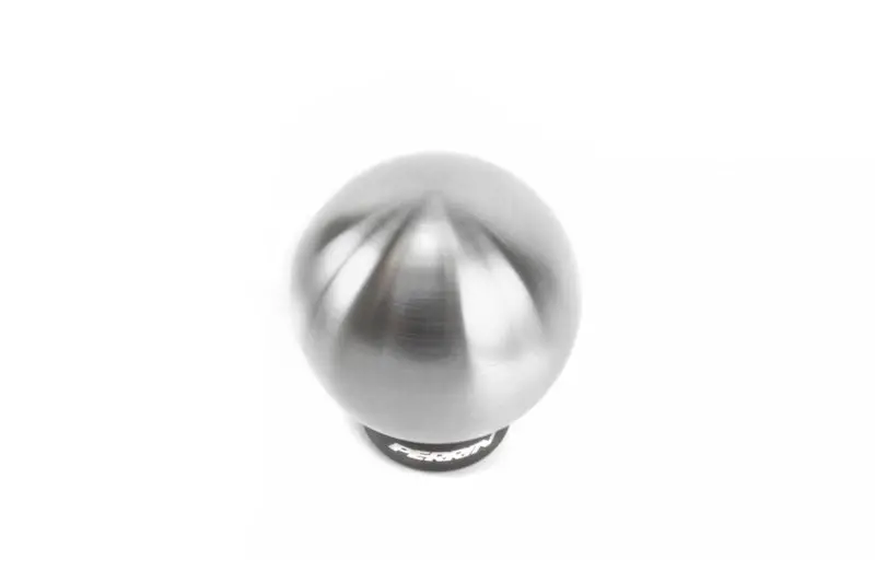 Perrin Brushed Stainless Steel Shift Knob For 2013–2020 & 2022 Subaru Brz / Toyota Gr86 (Automatic, 2.0" Diameter) 2