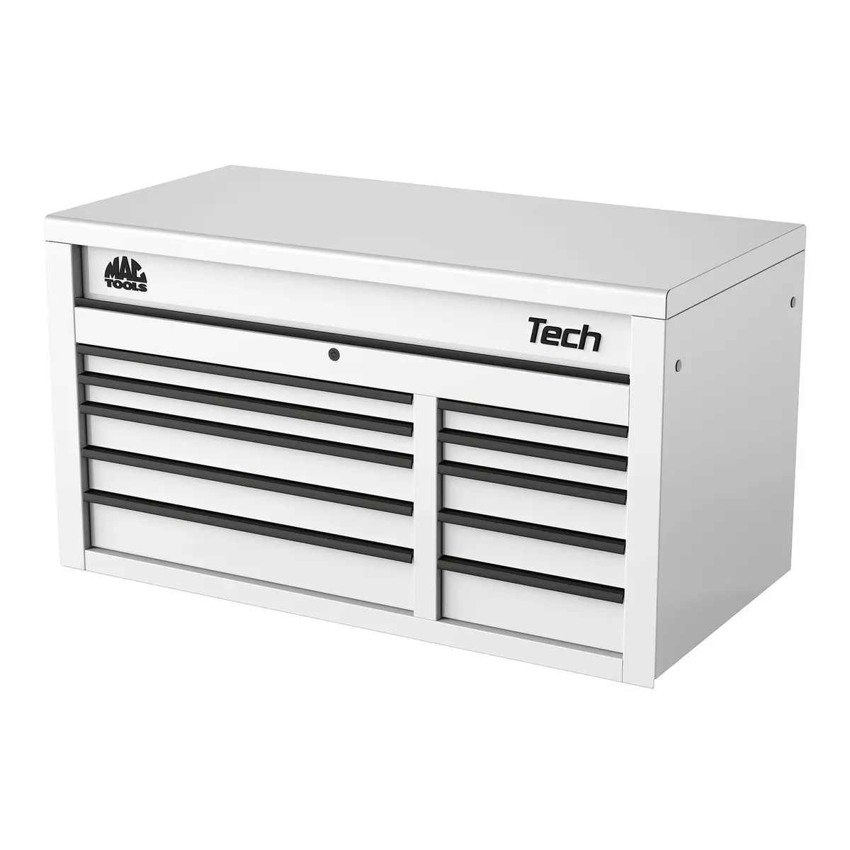 Tech™ Series 10-Drawer Top Chest - Titanium White 1