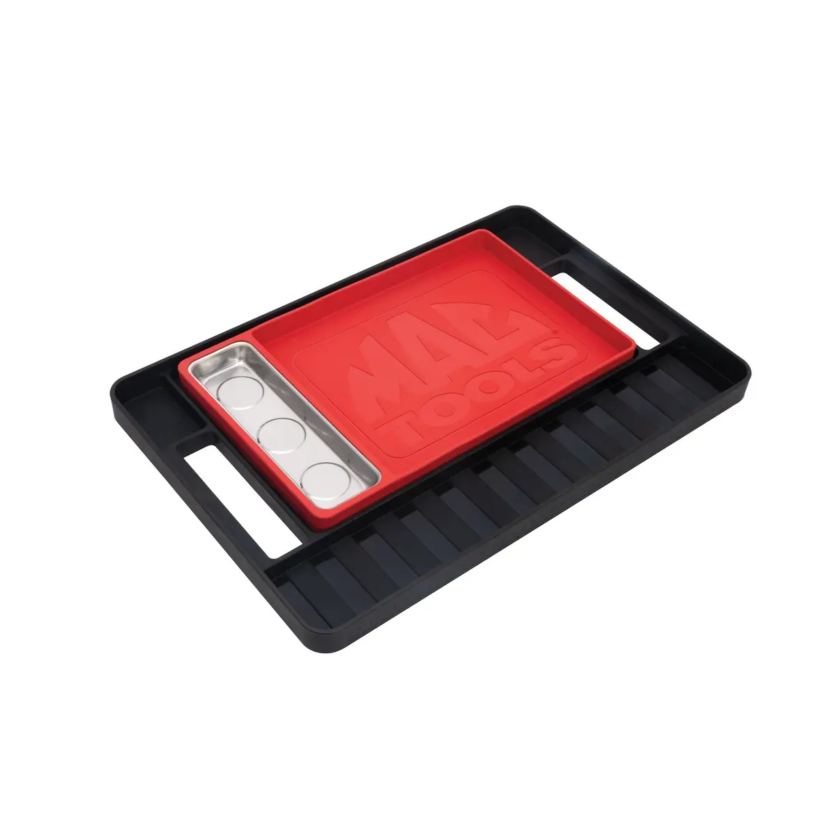 2-Pc. Silicone Tray Set - Red 1