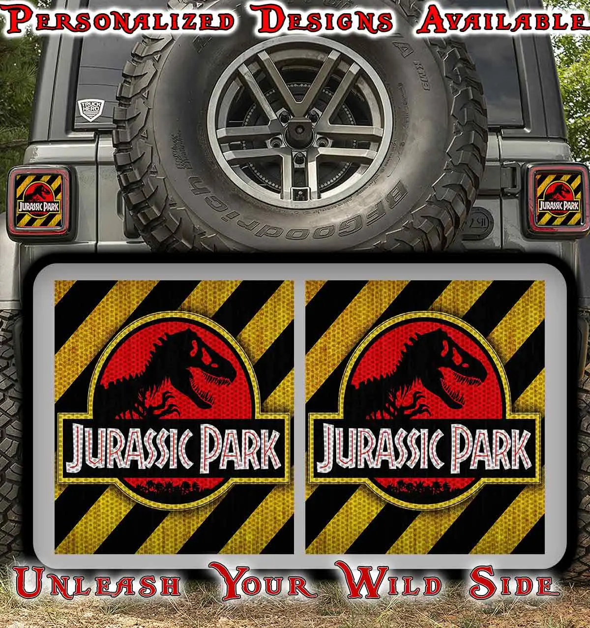 Dino Park Taillight Cover Decal 69 1