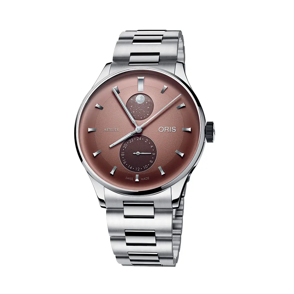 Artelier Complication 39.5Mm - Chestnut On Bracelet 1
