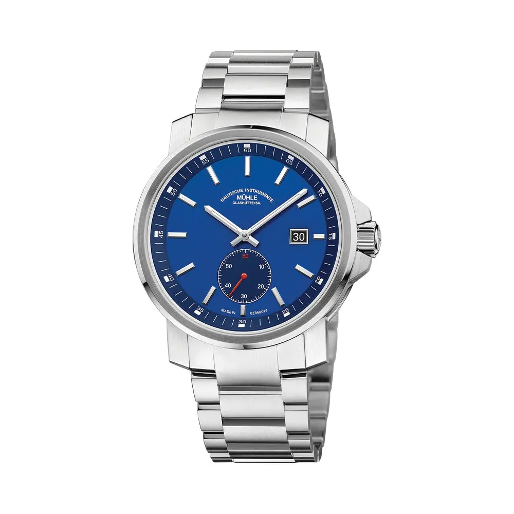 29Er Big Small Seconds Automatic 42.4Mm - Blue On Bracelet 1