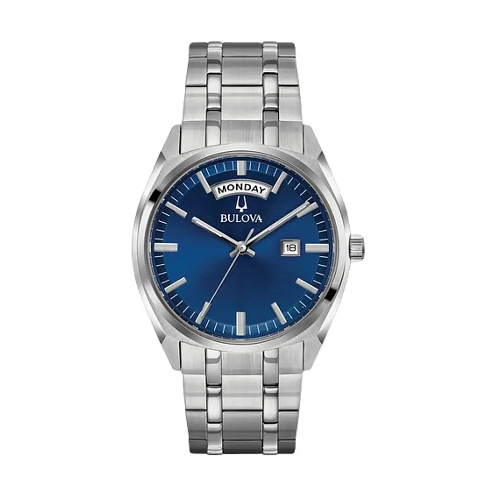Surveyor 39Mm - Blue On Bracelet 1