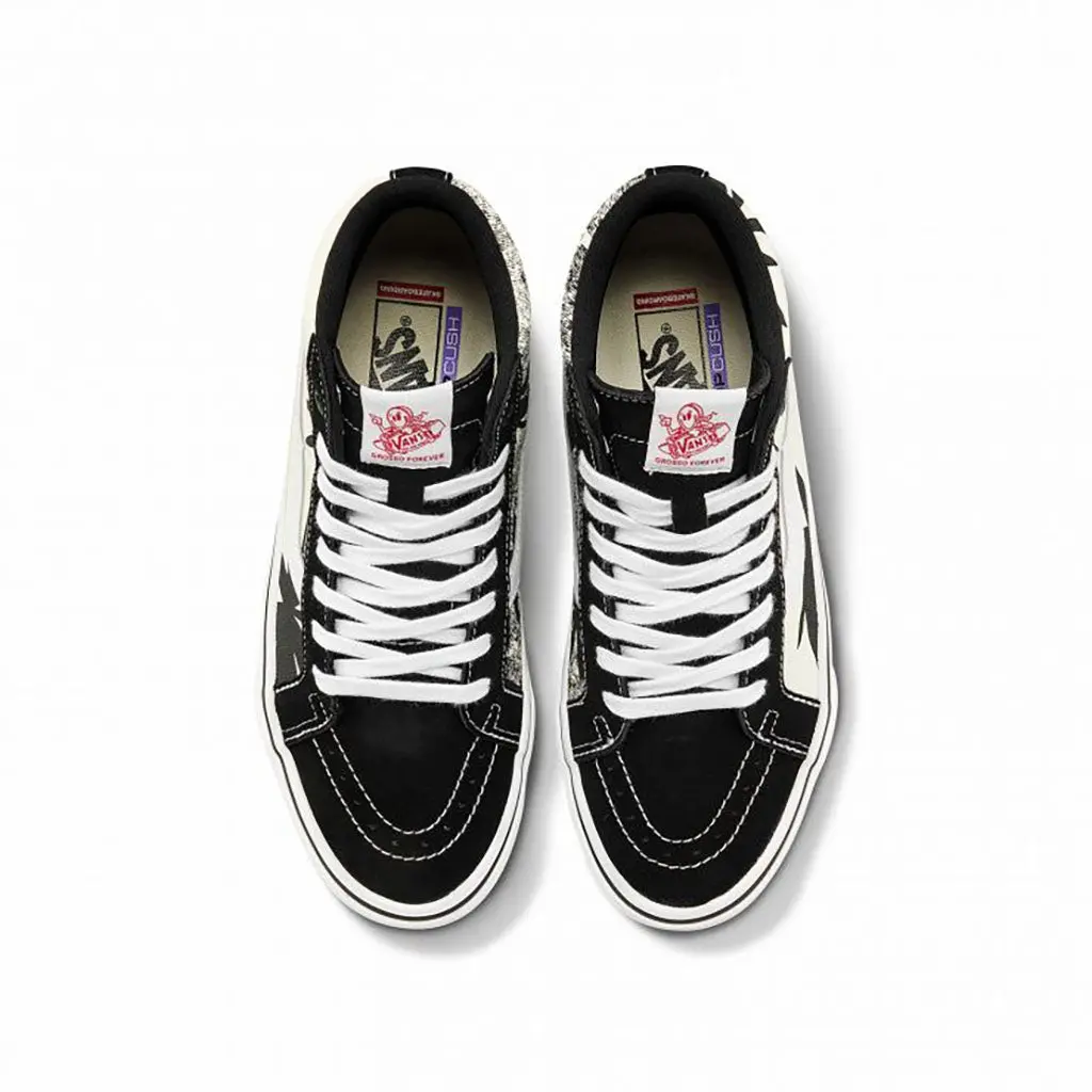Vans Skate Sk8-Hi Reissue Grosso '88- Black/Palms 2