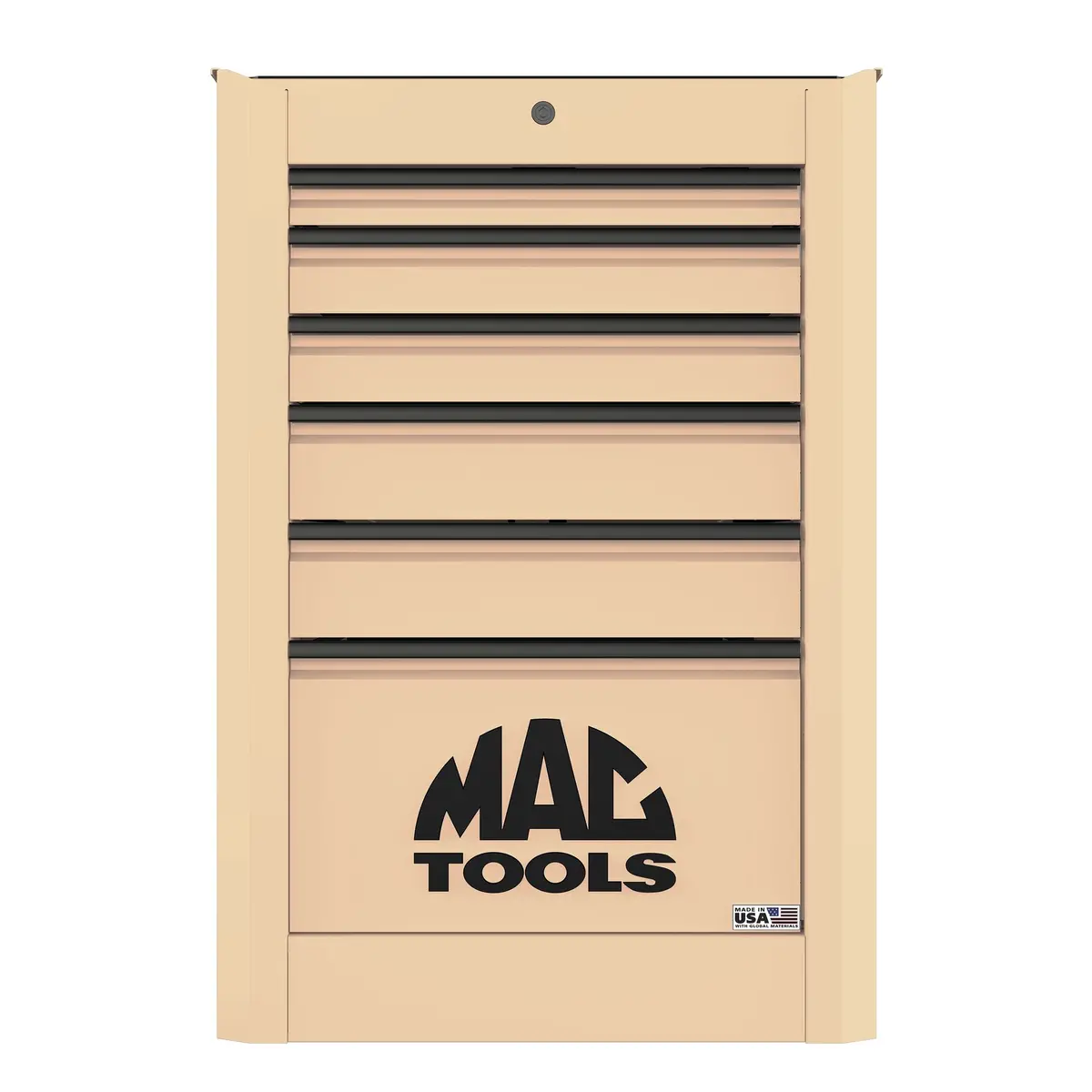 Macsimizer® 6-Drawer Side Box With Powertech™ Drawer - Desert Tan 1