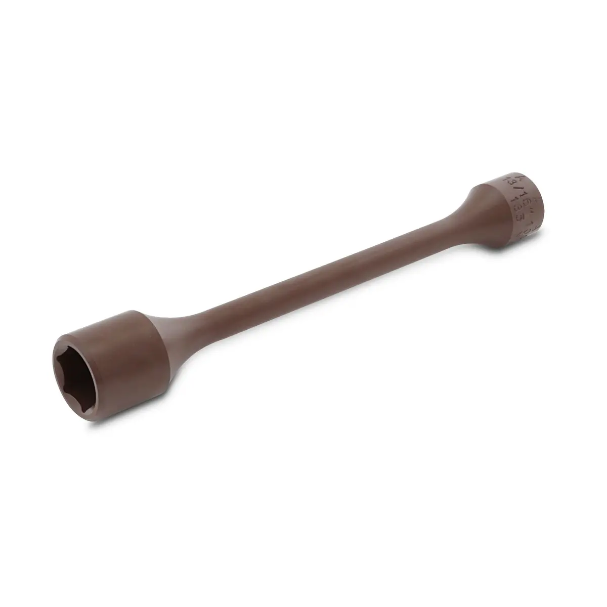 100 Ft-Lbs. 1/2" Drive 13/16" Wheel Torque Socket - Brown 1