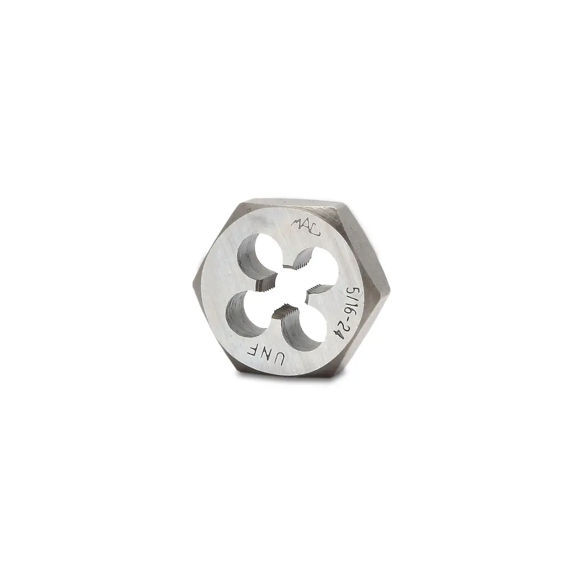 Sae Hexagonal Die 5/16"-24 Nf - 1" Shank 1