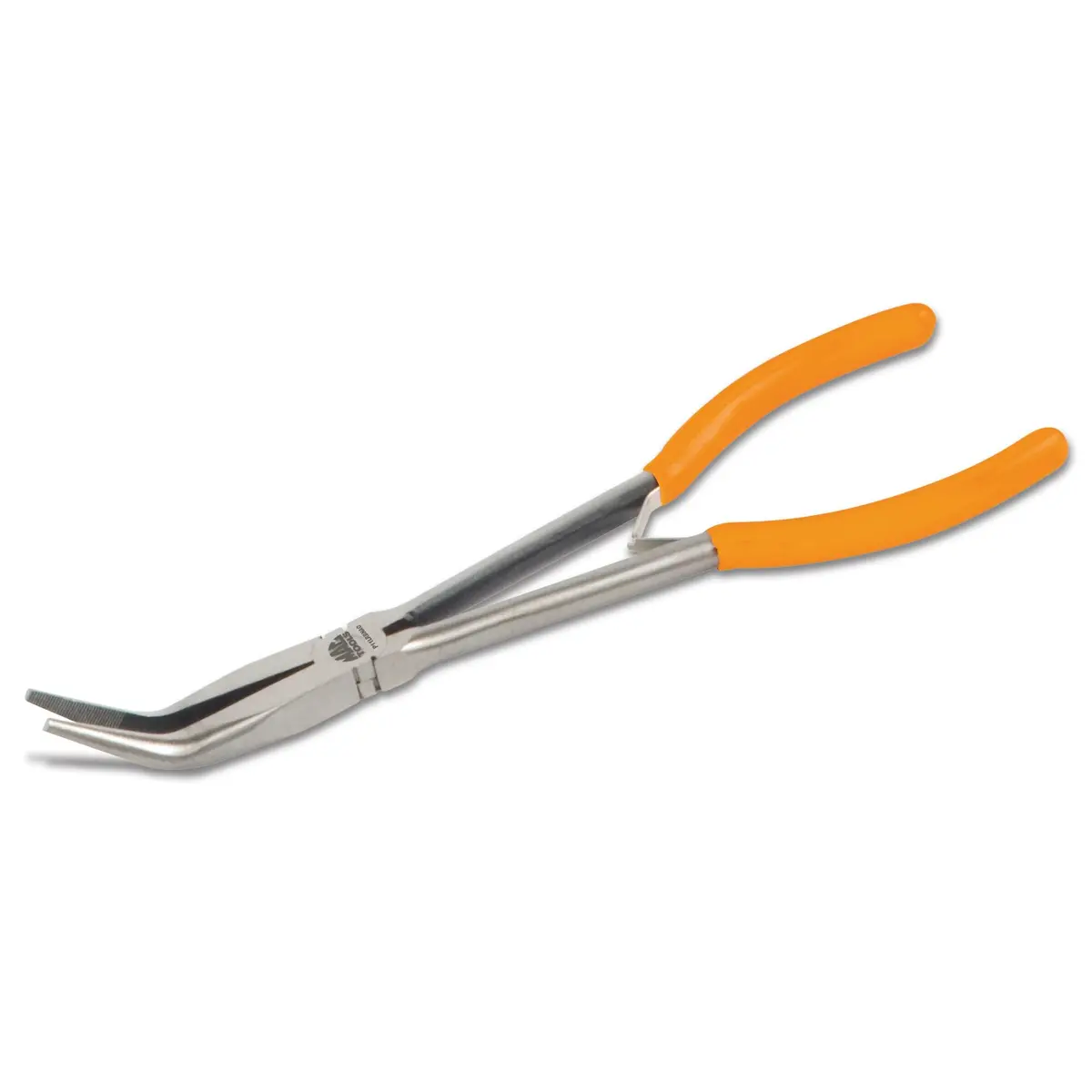 Long-Reach Bent Long-Nose Pliers 11" - Orange 1