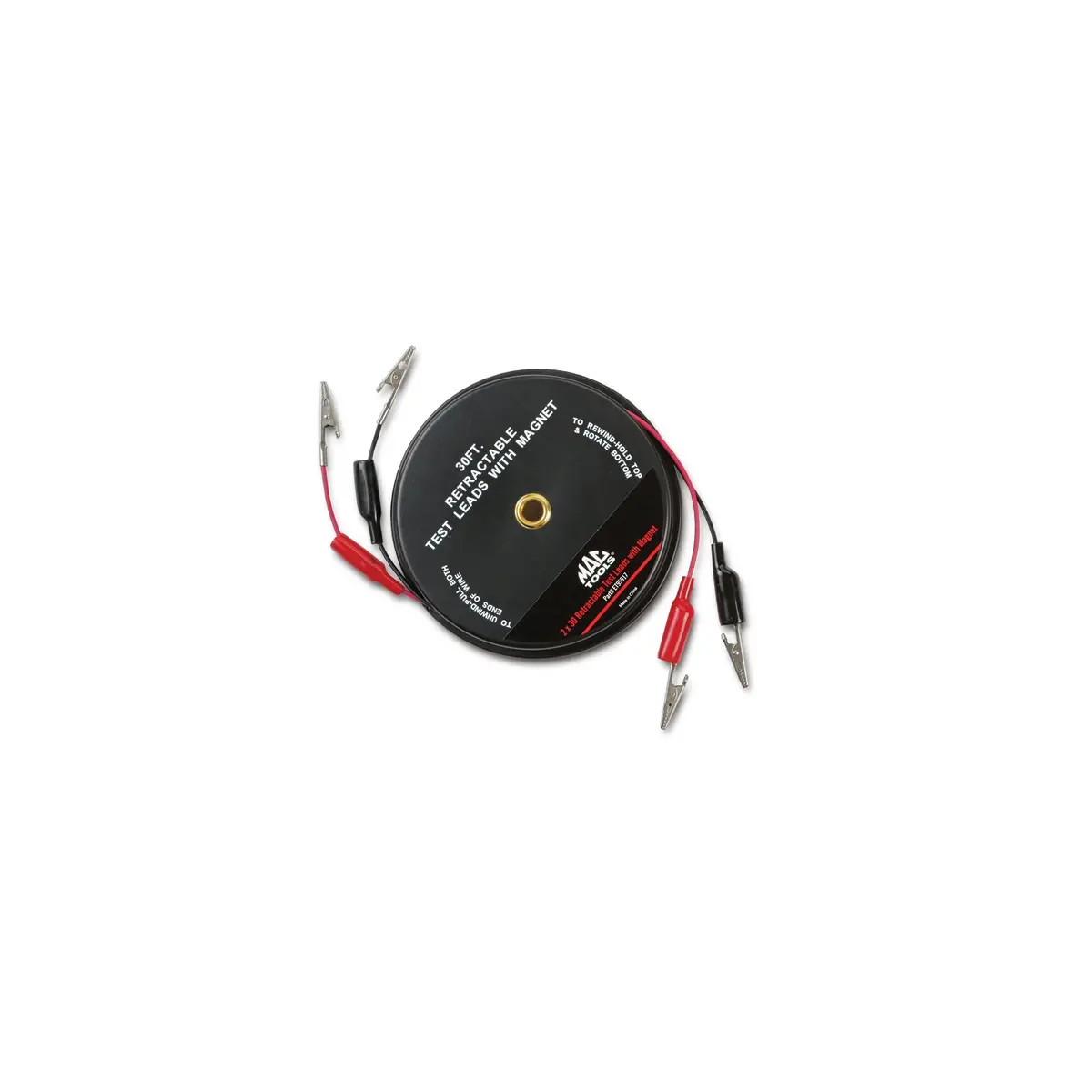 2-Pc. Retractable Magnetic-Body Test Lead Set 30' 1