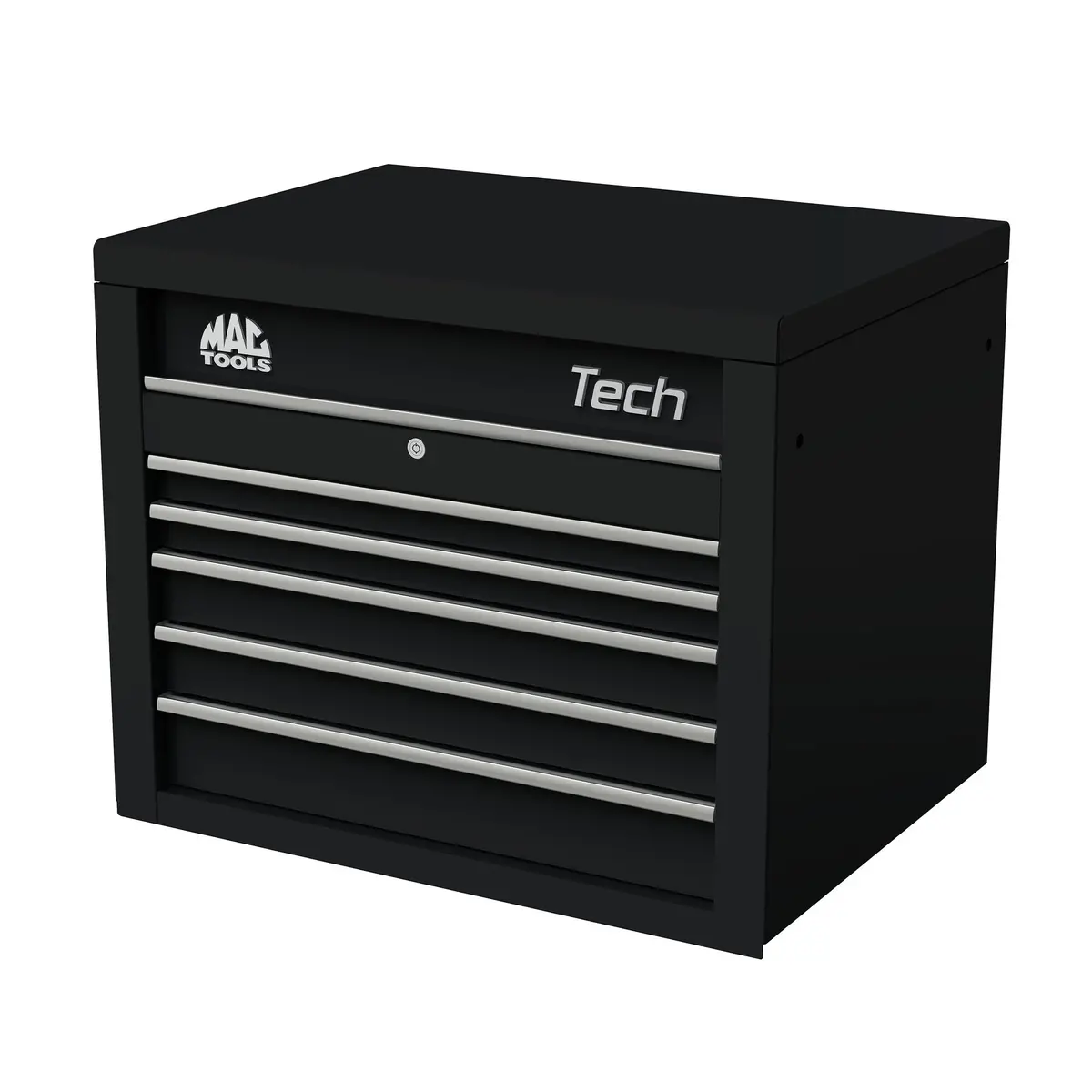 Tech™ Series 5-Drawer Top Chest - Flat Black 1