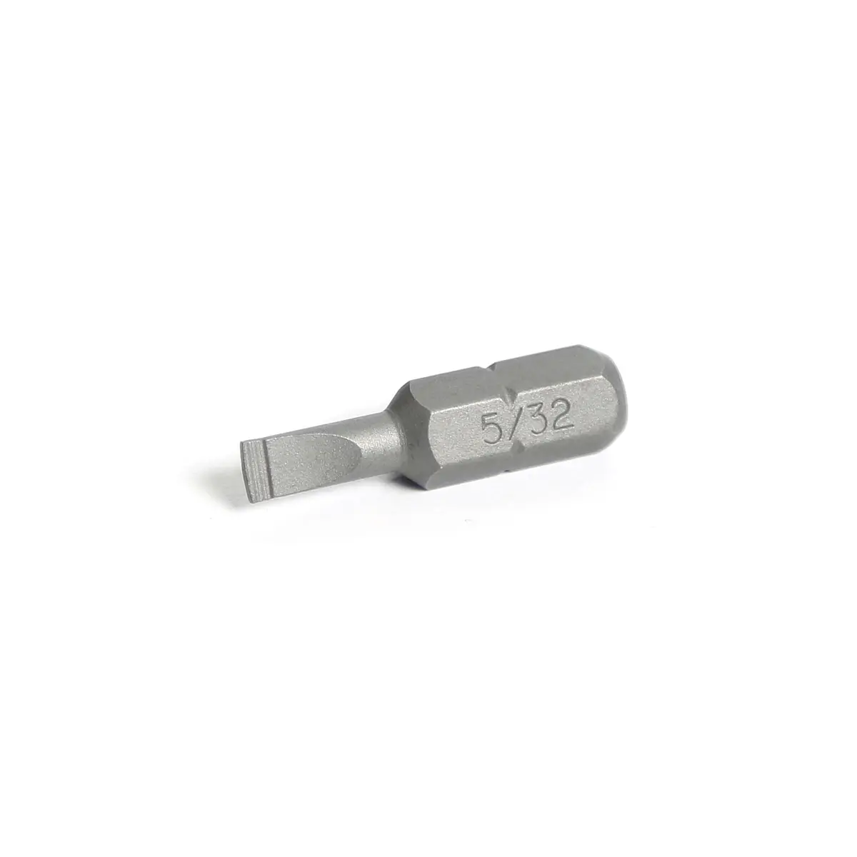 1/4" Hex Drive Slotted Bit 1" - 5/32" 1