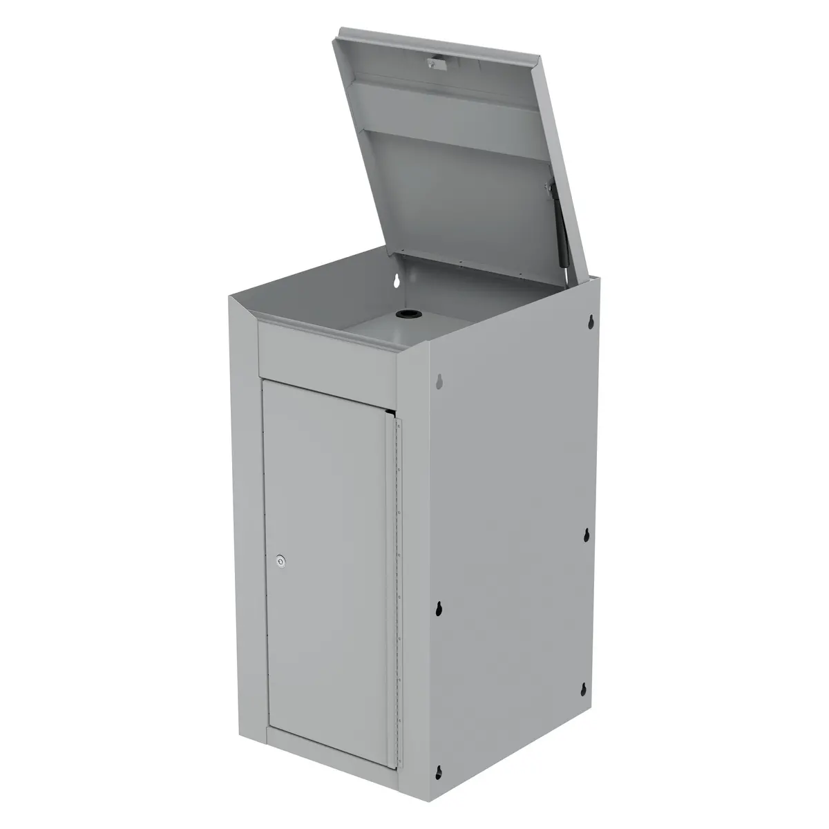 Side Cabinet For Uc3720 (Mb199) Carts - Mica Gray 1
