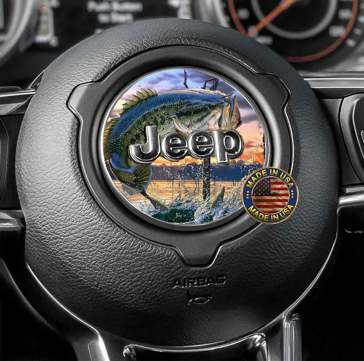 Fishing Fender Vent Decal For The Jl Or Jt 2018 Or Newer 2