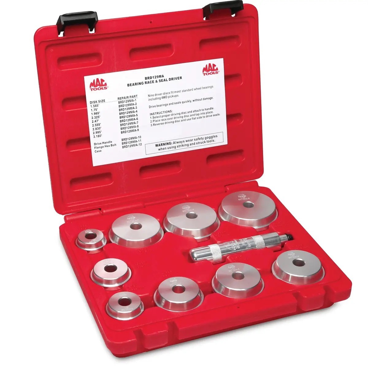 Race Bearing And Seal Driver 1